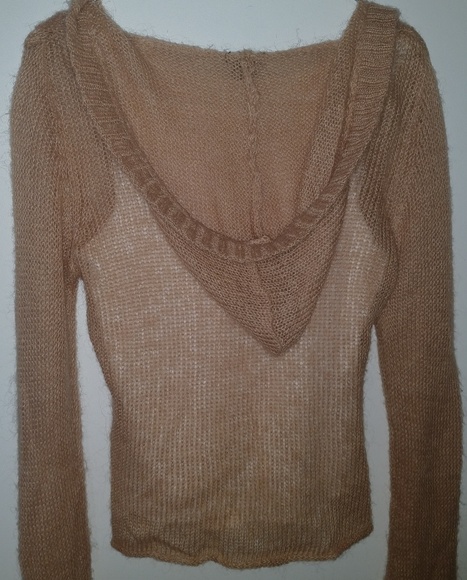 Resale shop🛑LAST CHANCE 5.12.24 Rue21 Loose Knit Hoodie - Picture 3 of 8